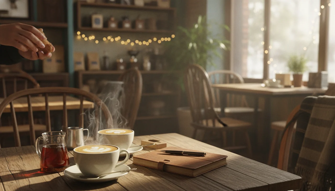 Coffee Prince cafe interior
