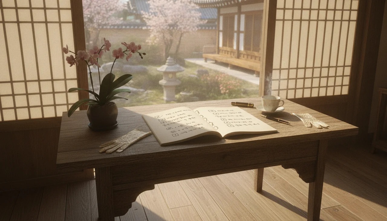 drama script on desk