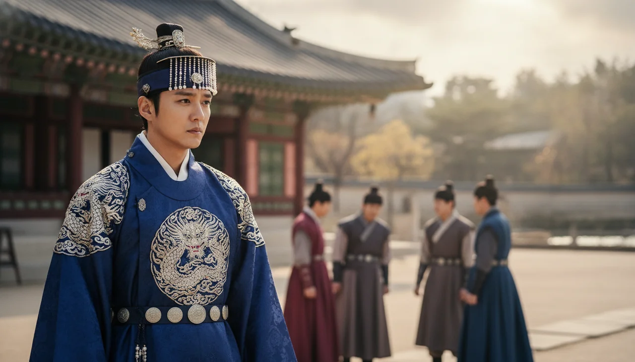Lee Min Ho in historical fantasy costume