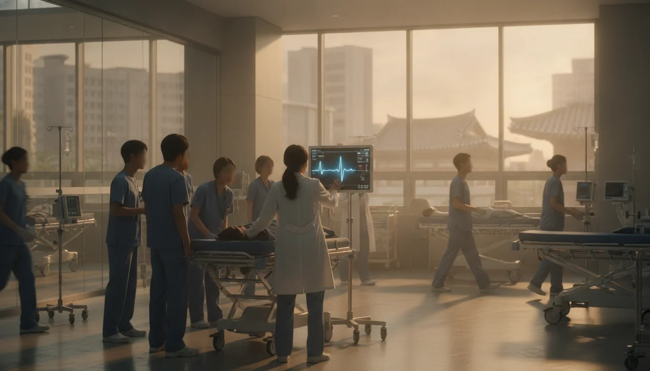 hospital medical drama scene