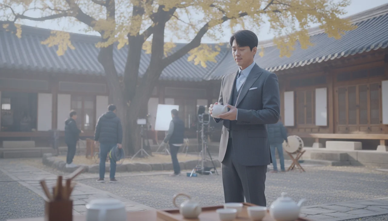 Hyun Bin in s costume
